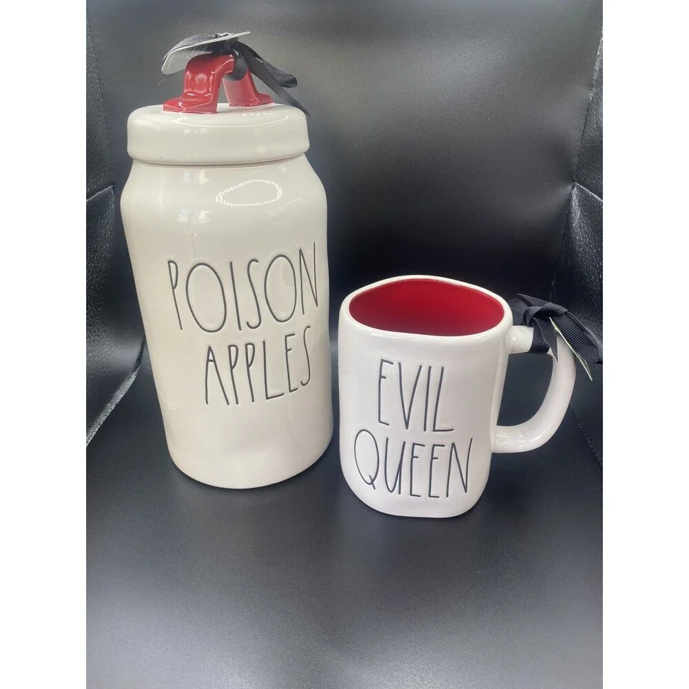 RAE DUNN Disney Villains LL 